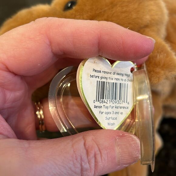 Vintage Ty Beanie Buddy Humphrey The Camel 1998 Retired . With Ear Tag - Picture 11 of 13